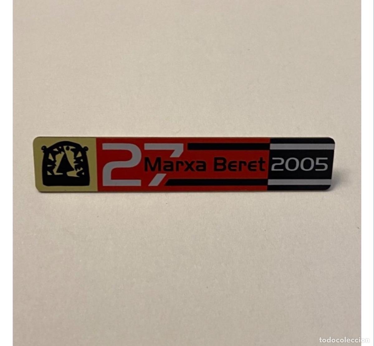 Pin's de collection: PIN Edicion 27 MARXA BERET 2005 - ESQUI DE FONDO - VALL D&rsquo;ARAN - nuevo en bolsa
