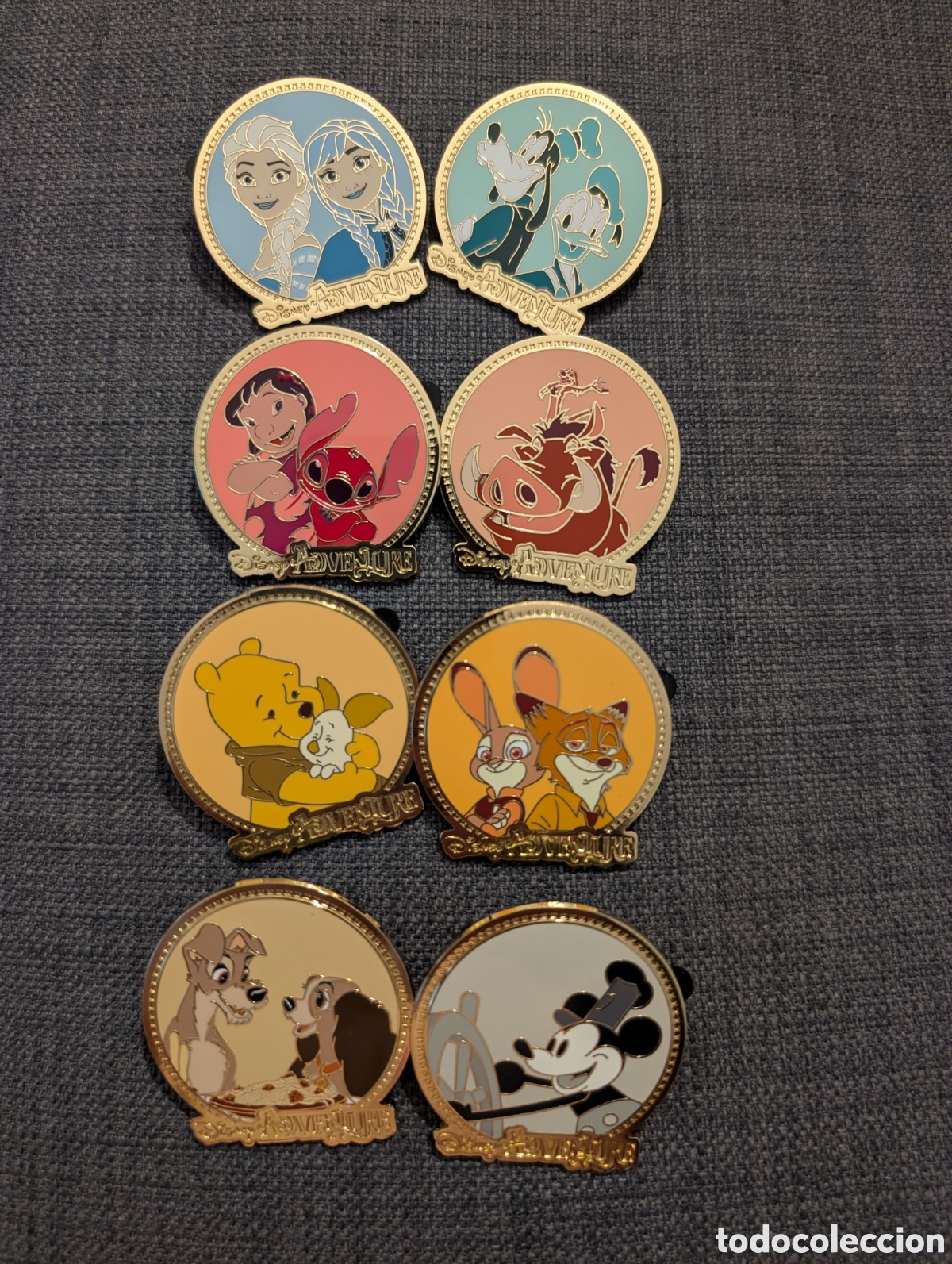 Sammlung von Pins: Set 8 Pines Disney Cruise Line | Disney Adventure