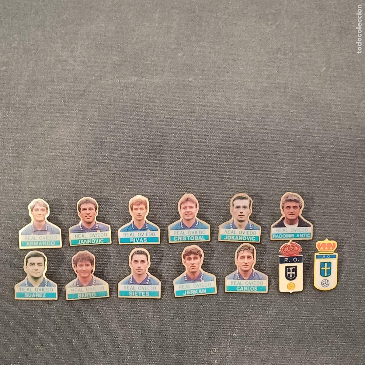 Lote de Pins del Real Oviedo/futbol