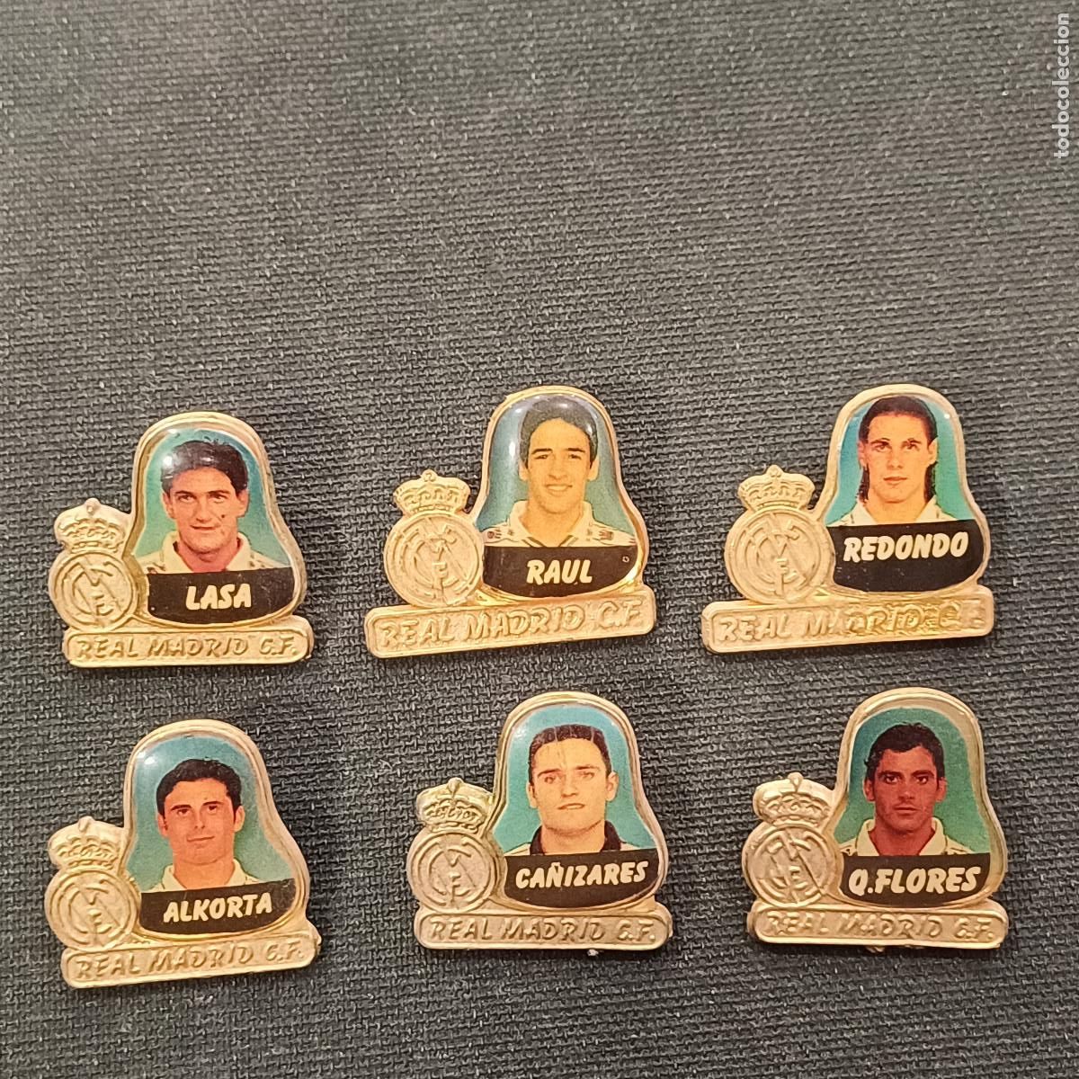 Lote de Pins del Real Madrid/futbol