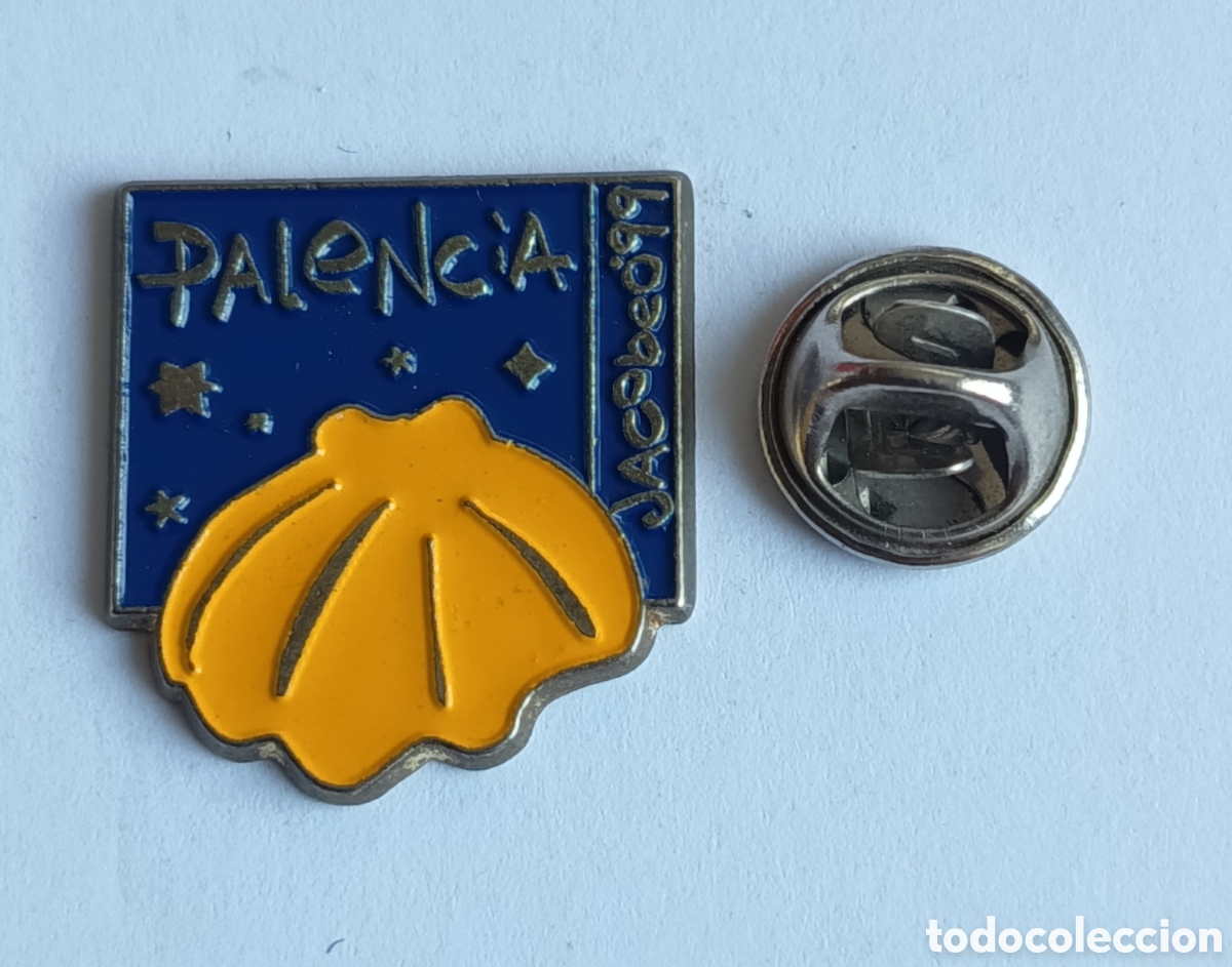 Pin's de collection: PIN - CAMINO DE SANTIAGO - PEREGRINO - PALENCIA - JACOBEO 99