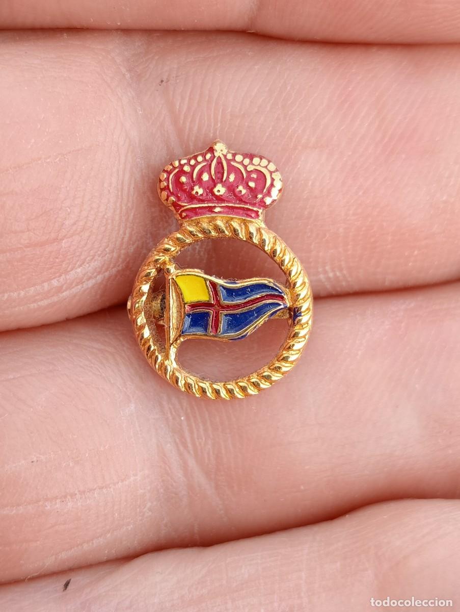 Pins de colecci&oacute;n: INSIGNIAS BANDERIN REAL CLUB N&Aacute;UTICO DE PALMA DE MALLORCA GALLARDETE BANDERA PINS
