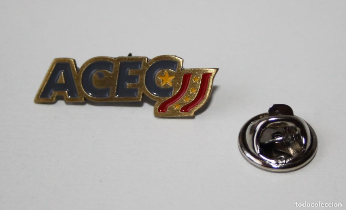 Pins de colecci&oacute;n: PINS, ACEC, PIN (A).