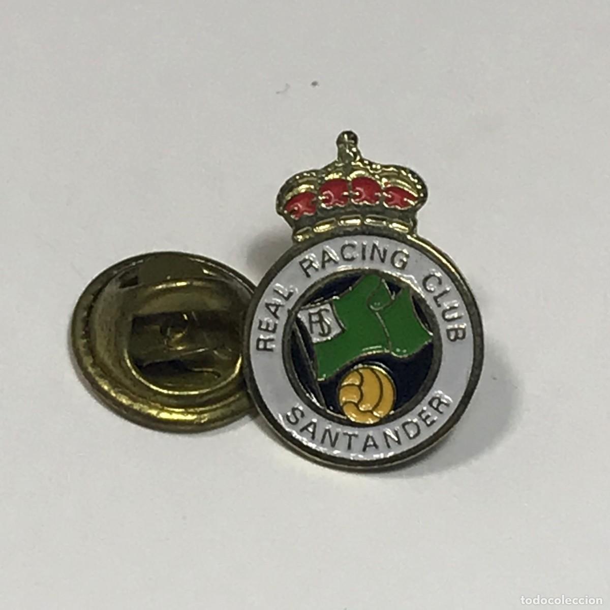 Pins e Spille di collezione: PINS, ESCUDO CLUB RACING CLUB SANTANDER, PIN (D)