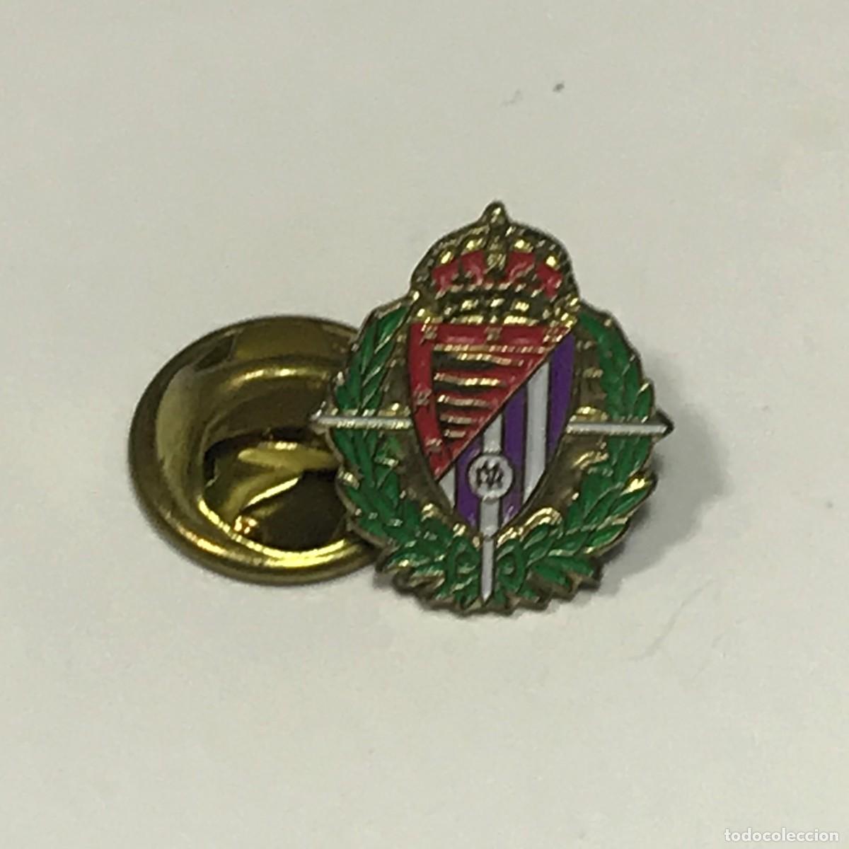 Pins e Spille di collezione: PINS, ESCUDO CLUB REAL VALLADOLID, PIN (D)