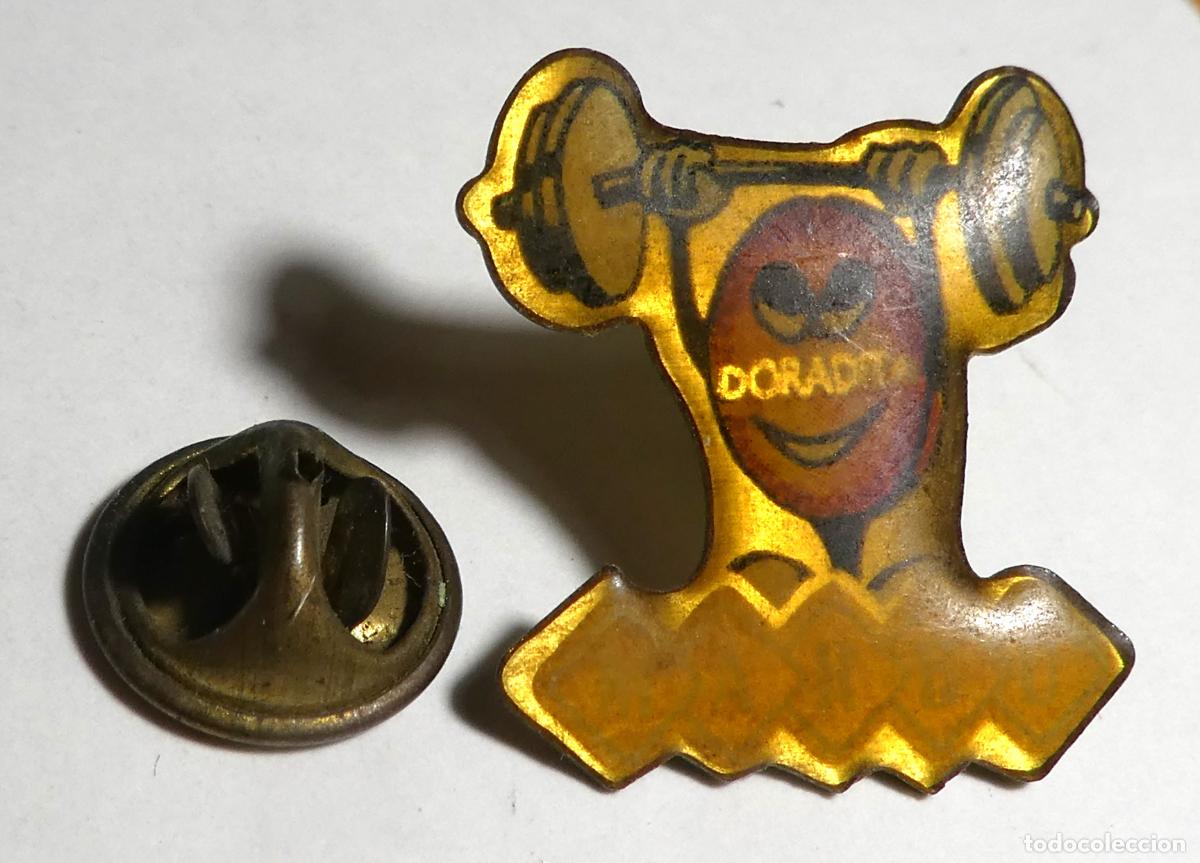 Pins de colecci&oacute;n: PIN PUBLICIDAD GALLETAS MARB&Uacute; DORADITA.cierre de mariposa