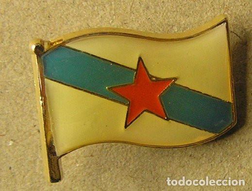 Pins e Spille di collezione: PIN DE LA ESTRELEIRA GALEGA (BANDERA DA PATRIA)