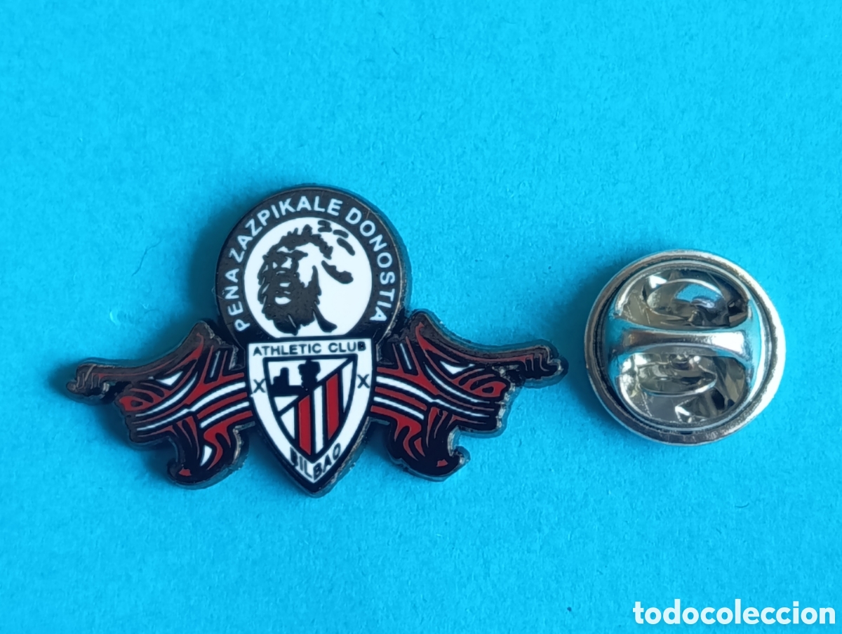 Sammlung von Pins: PIN FUTBOL - PE&Ntilde;A ATHLETIC CLUB BILBAO - PE&Ntilde;A ZAZPIKALE DONOSTIA