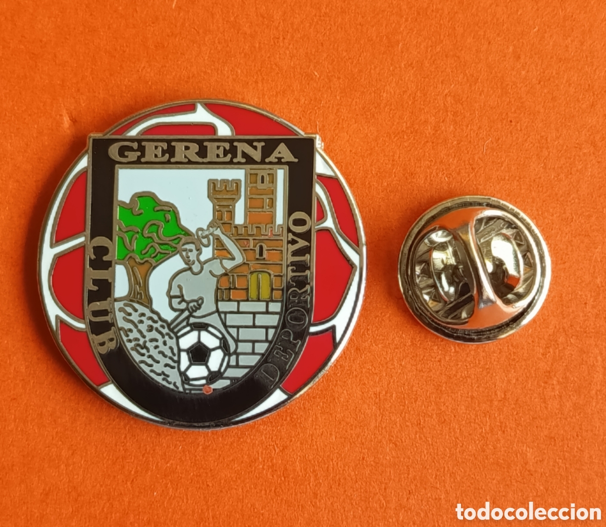 Sammlung von Pins: PIN FUTBOL ESMALTE - ESCUDO DEL CLUB GERENA DEPORTIVO - SEVILLA