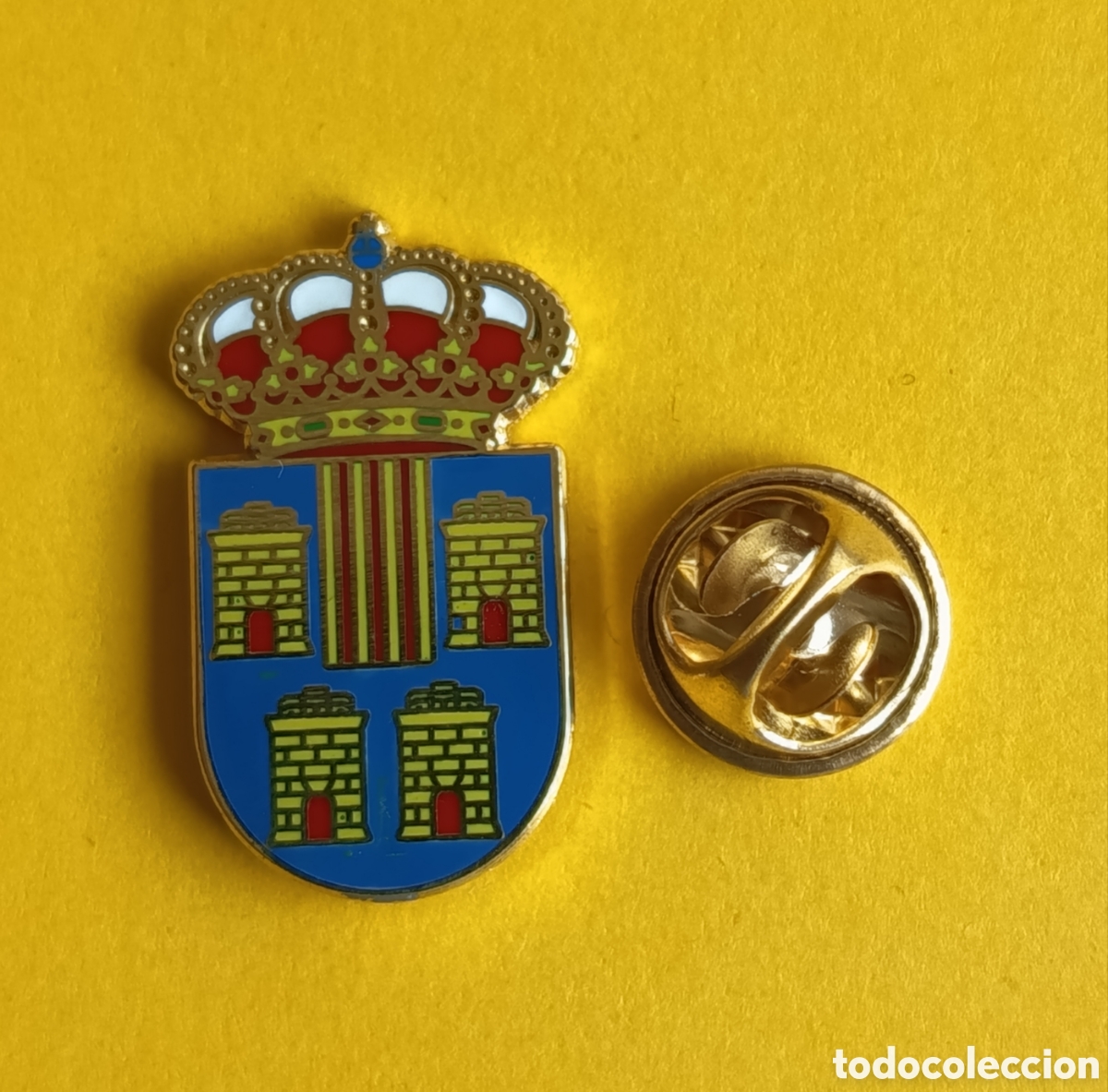 Collection pins: PIN HERALDICO - PUEBLOS DE ESPA&Ntilde;A - LASCUARRE - HUESCA. #9