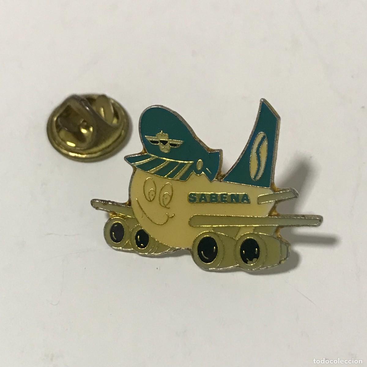 Pins e Spille di collezione: PINS, AEROLINEAS - SABENA, PIN (E)