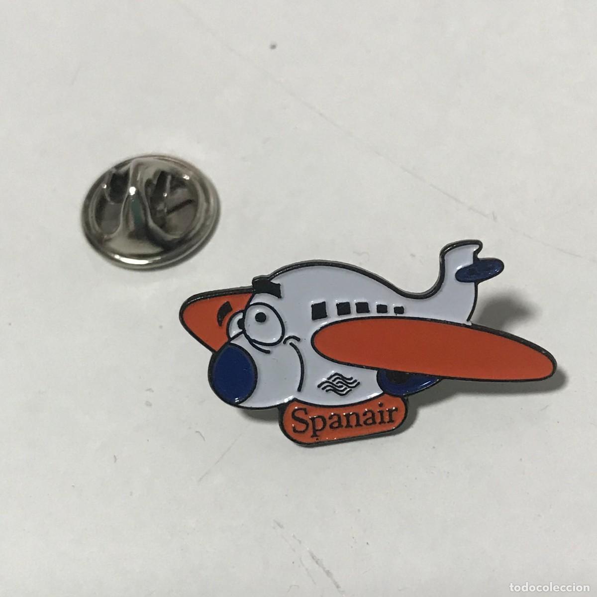 Pins de colecci&oacute;n: PINS, AEROLINEAS - SPANAIR, PIN (E) - Foto 1