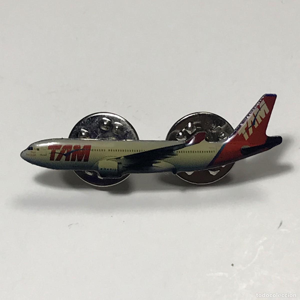 Pins e Spille di collezione: PINS, AEROLINEAS - TAM, PIN (E)