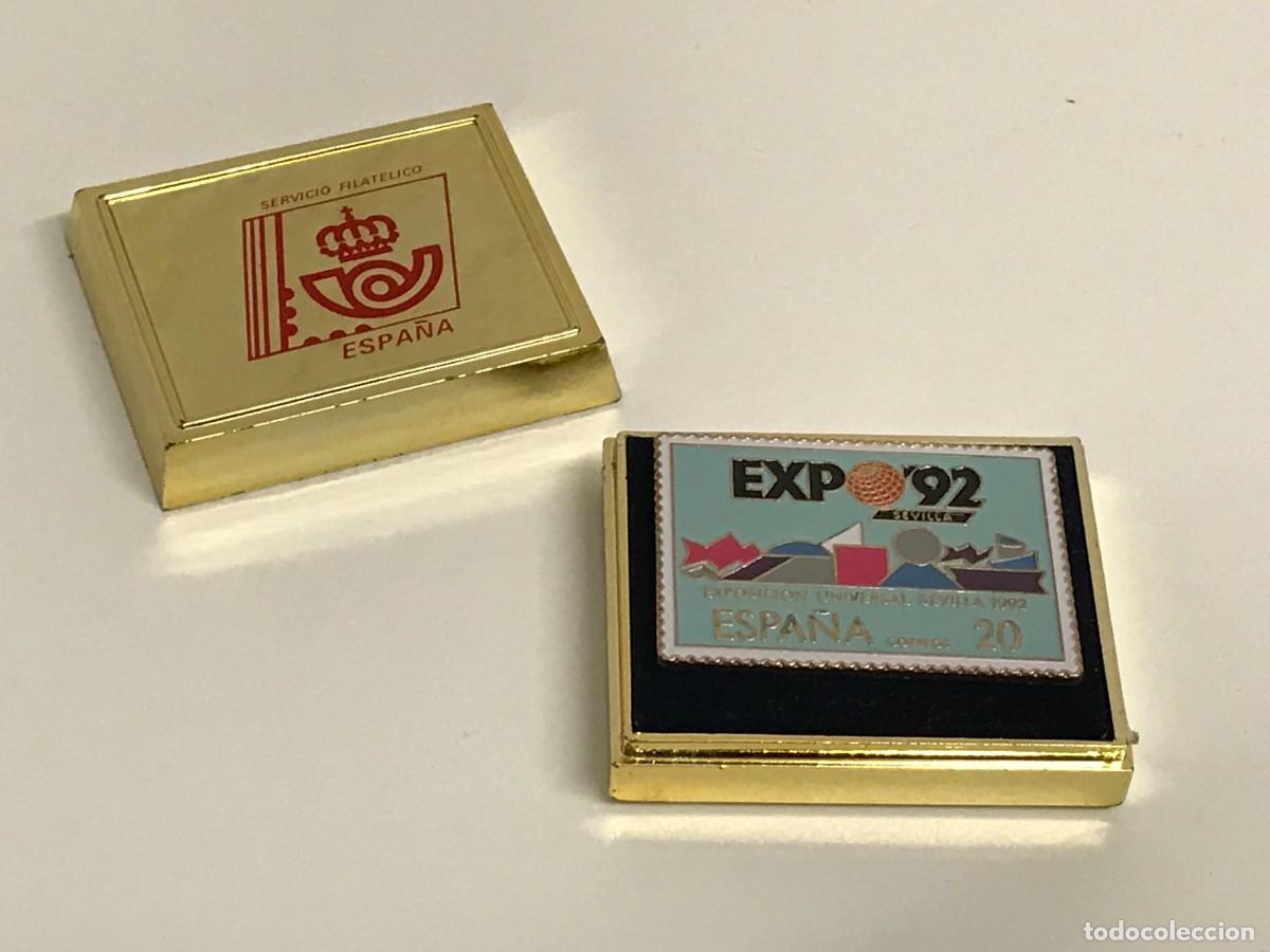 Collection pins: PINS, CORREOS SEVILLA 92, PIN (E)