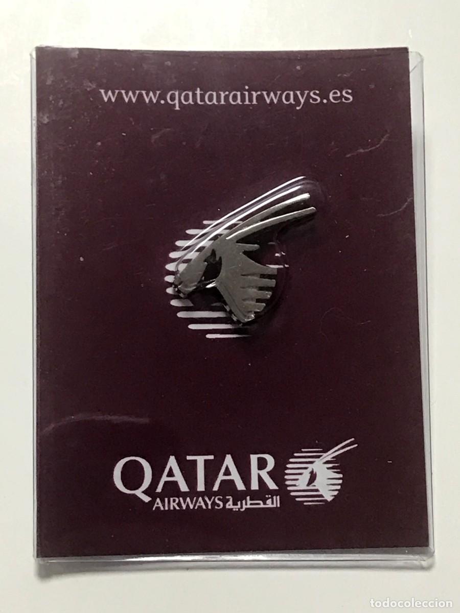 Collection pins: PINS, AEROLINEA QATAR AIRWAYS, PIN (E)