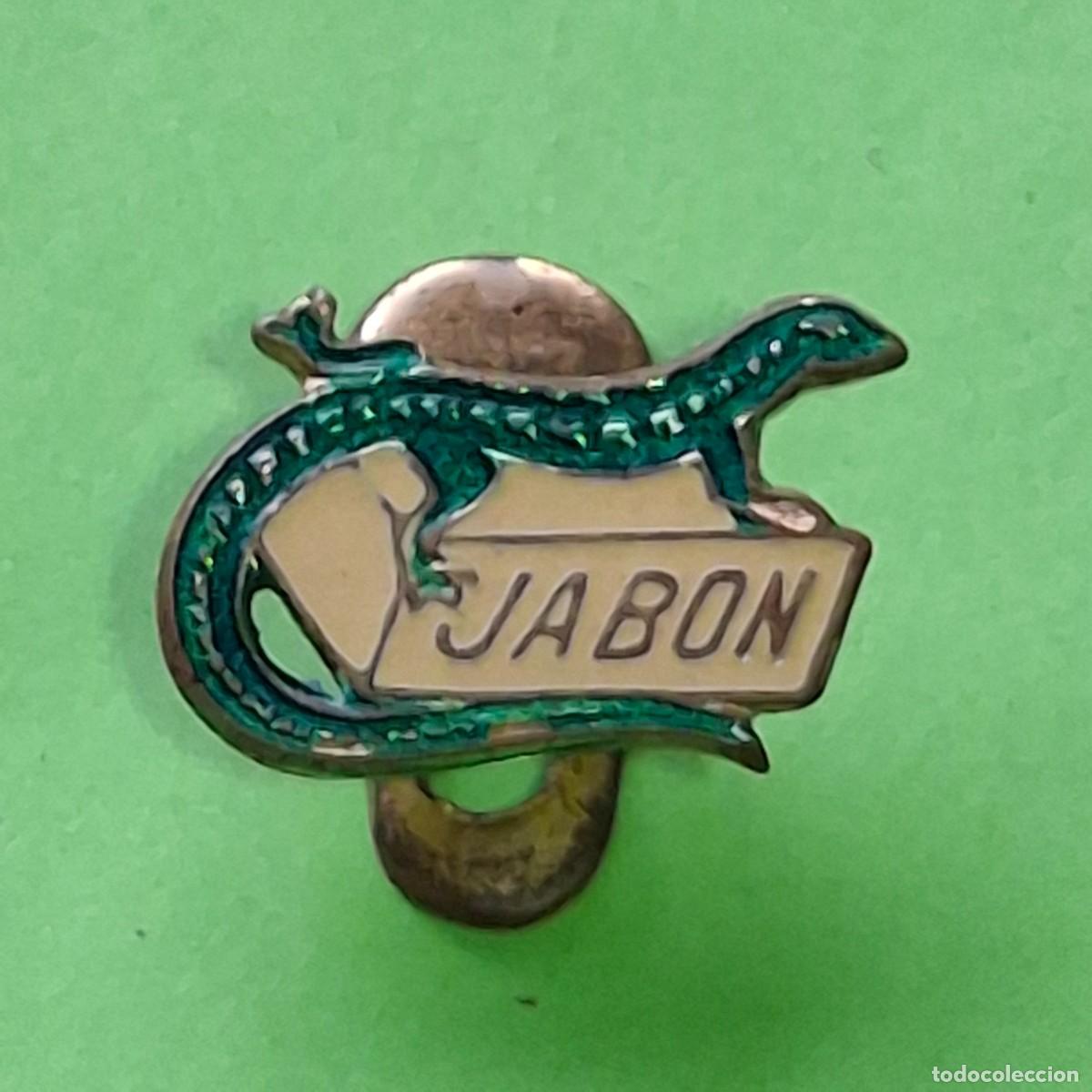 Pins de colecci&oacute;n: PIN INSIGNIA SOLAPA OJAL - JABON LAGARTO