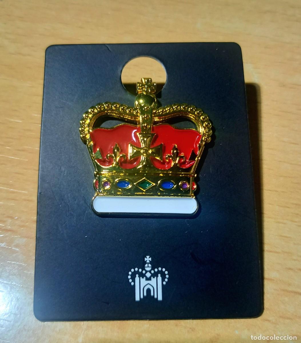 Pins de colecci&oacute;n: Pin met&aacute;lico Corona brit&aacute;nica