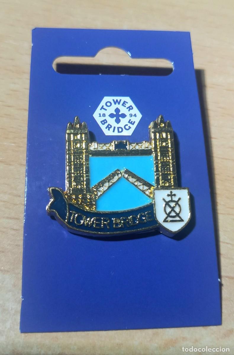 Pins de colecci&oacute;n: Pin met&aacute;lico Tower Bridge (Puente de la Torre)