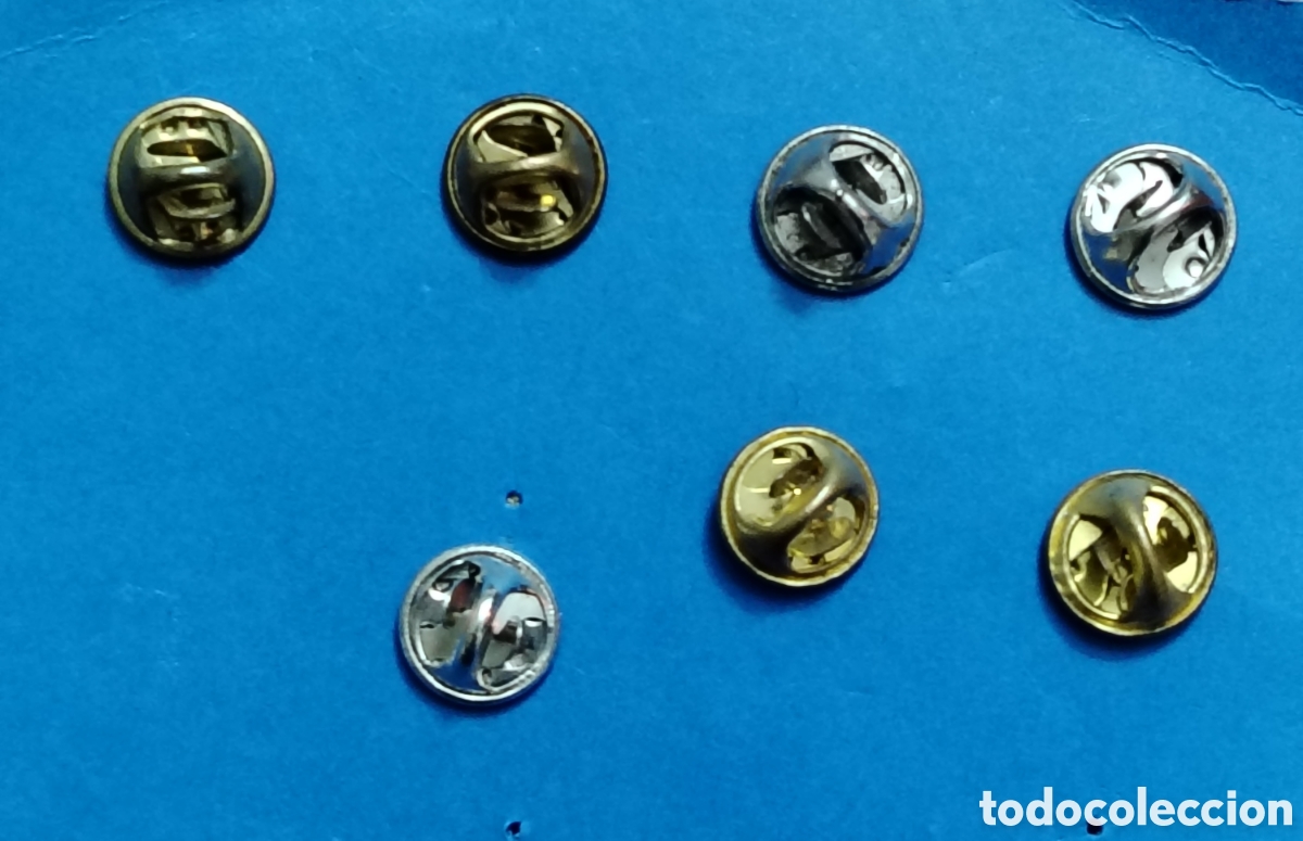 Pins de colecci&oacute;n: Lote de 7 pins del xacobeo - Foto 2