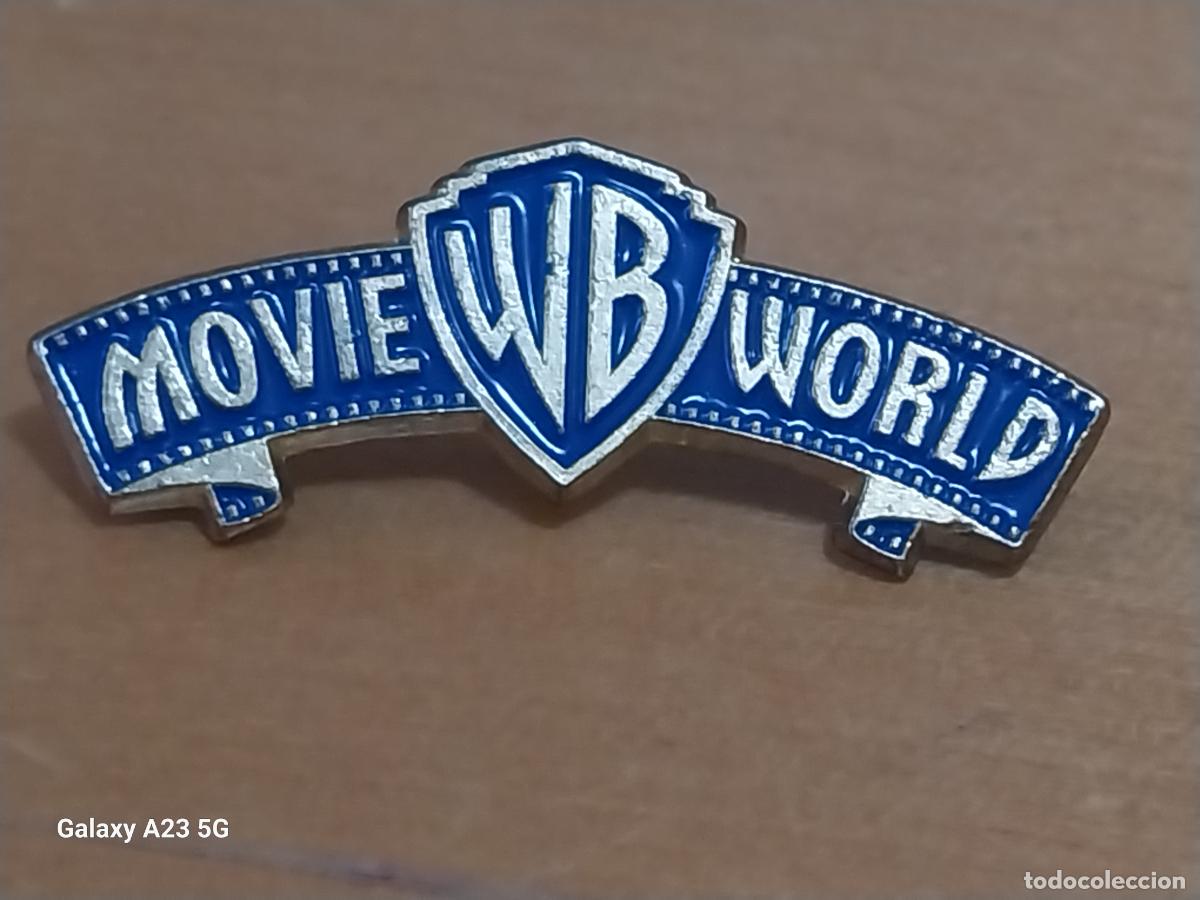 Pins de colecci&oacute;n: WARNER BROSS MOVIE WORLD PIN PINCHO PROMOCIONAL PARQUE ATRACCIONES VINTAGE 3.6CMS LARGO
