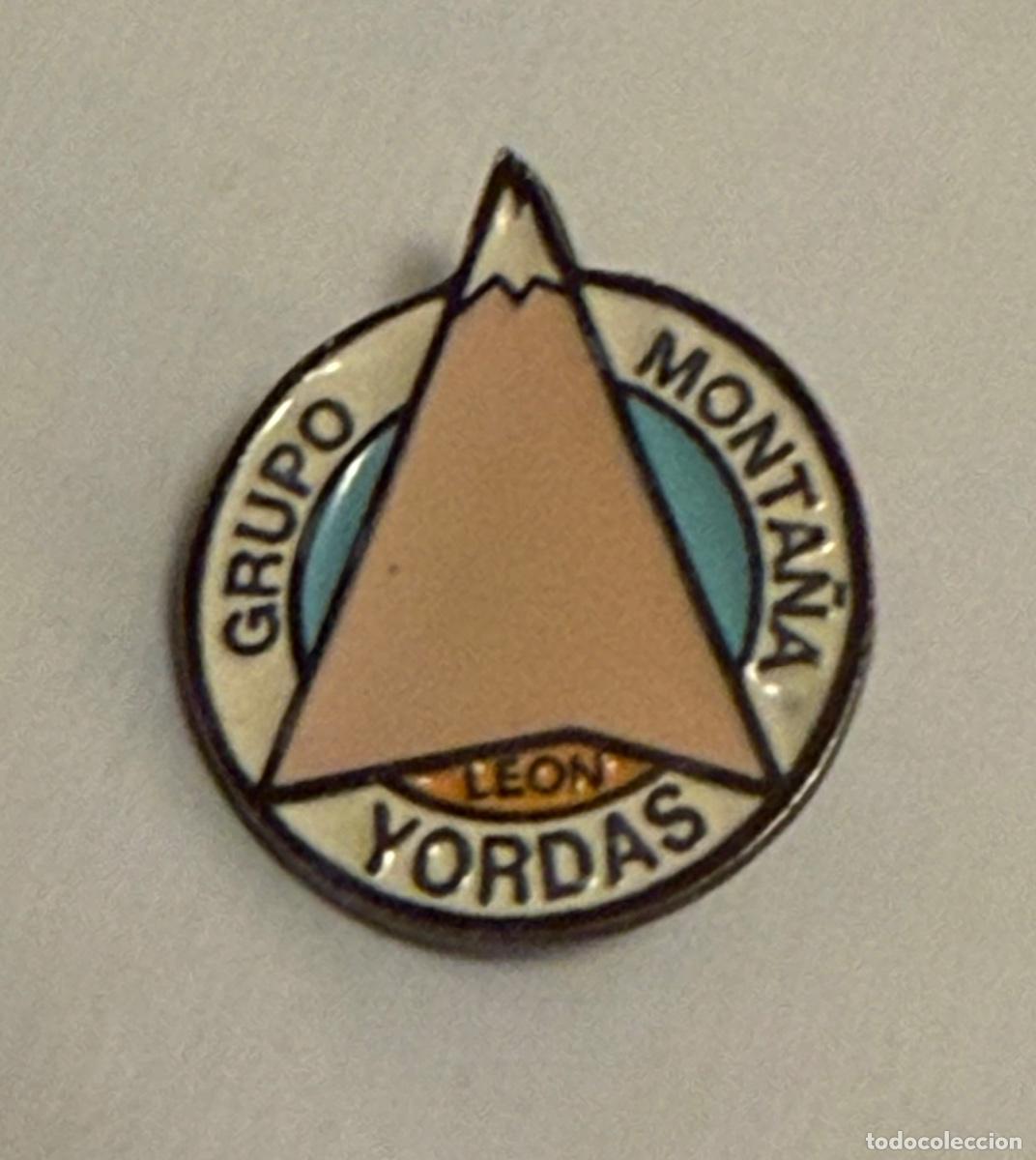 Pins de colecci&oacute;n: PIN GRUPO MONTA&Ntilde;A YORDAS- LEON - MONTA&Ntilde;ISMO