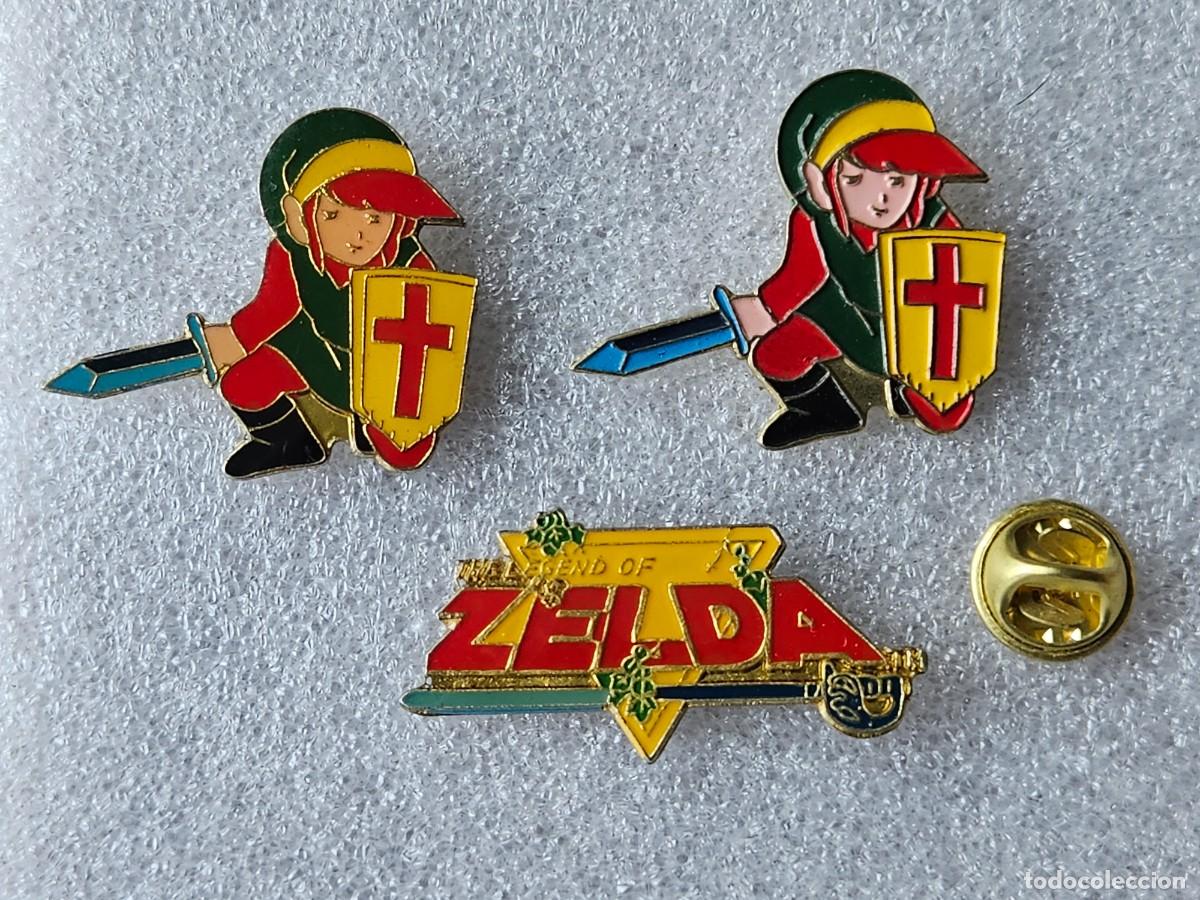 Pins de colecci&oacute;n: Pins Zelda nintendo pines de los a&ntilde;os 90 pin mario sonic sega