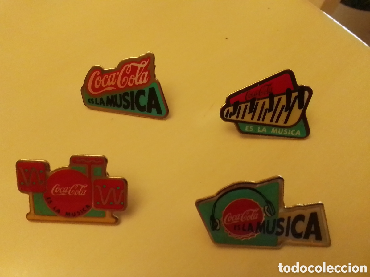 Pins de colecci&oacute;n: &rdquo;Coca - Cola, es la m&uacute;sica &rdquo; - Foto 2