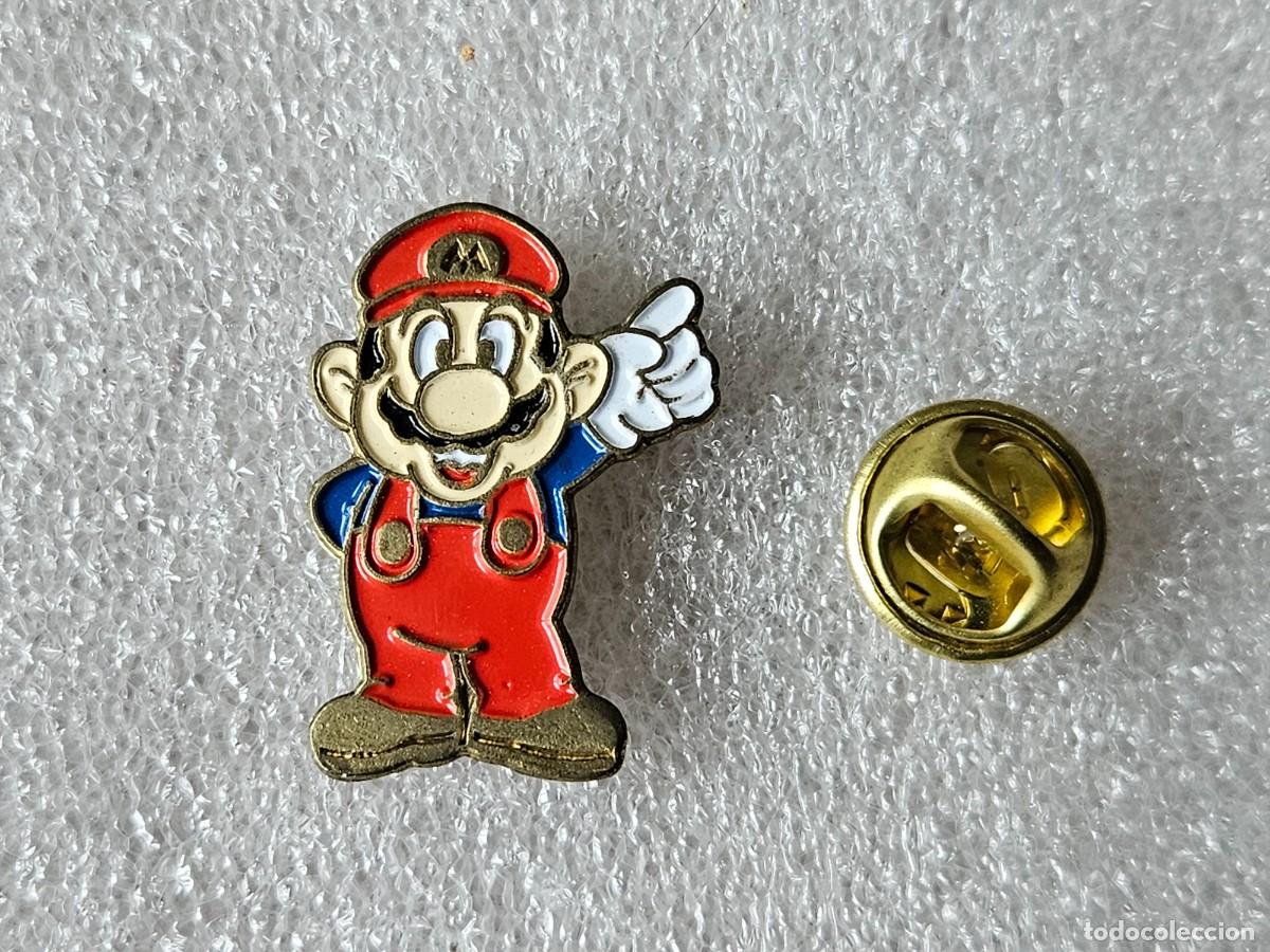 Pins de colecci&oacute;n: Pins Super Mario bros nintendo pines de los a&ntilde;os 90 pin sega sonic