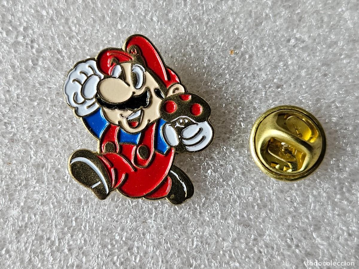Pins de colecci&oacute;n: Pins Super Mario Bros nintendo pines de los a&ntilde;os 90 pin sega sonic