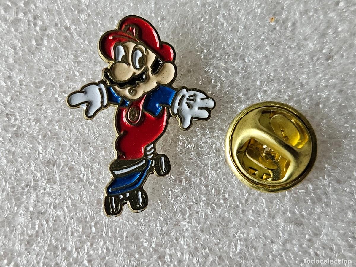 Pins de colecci&oacute;n: Pins Super Mario Bros nintendo pines de los a&ntilde;os 90 pin sega sonic