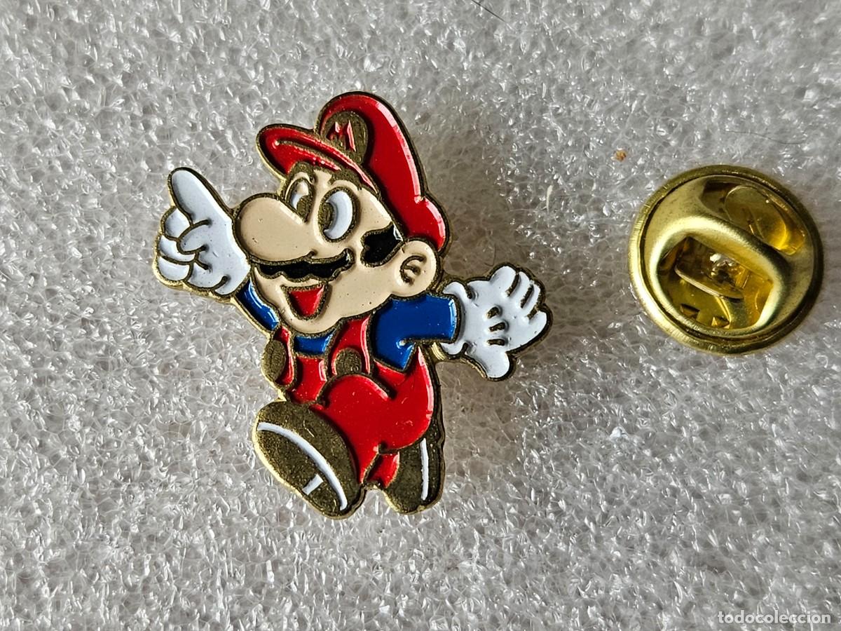 Pins de colecci&oacute;n: Pins Super Mario Bros nintendo pines de los a&ntilde;os 90 pin sega sonic