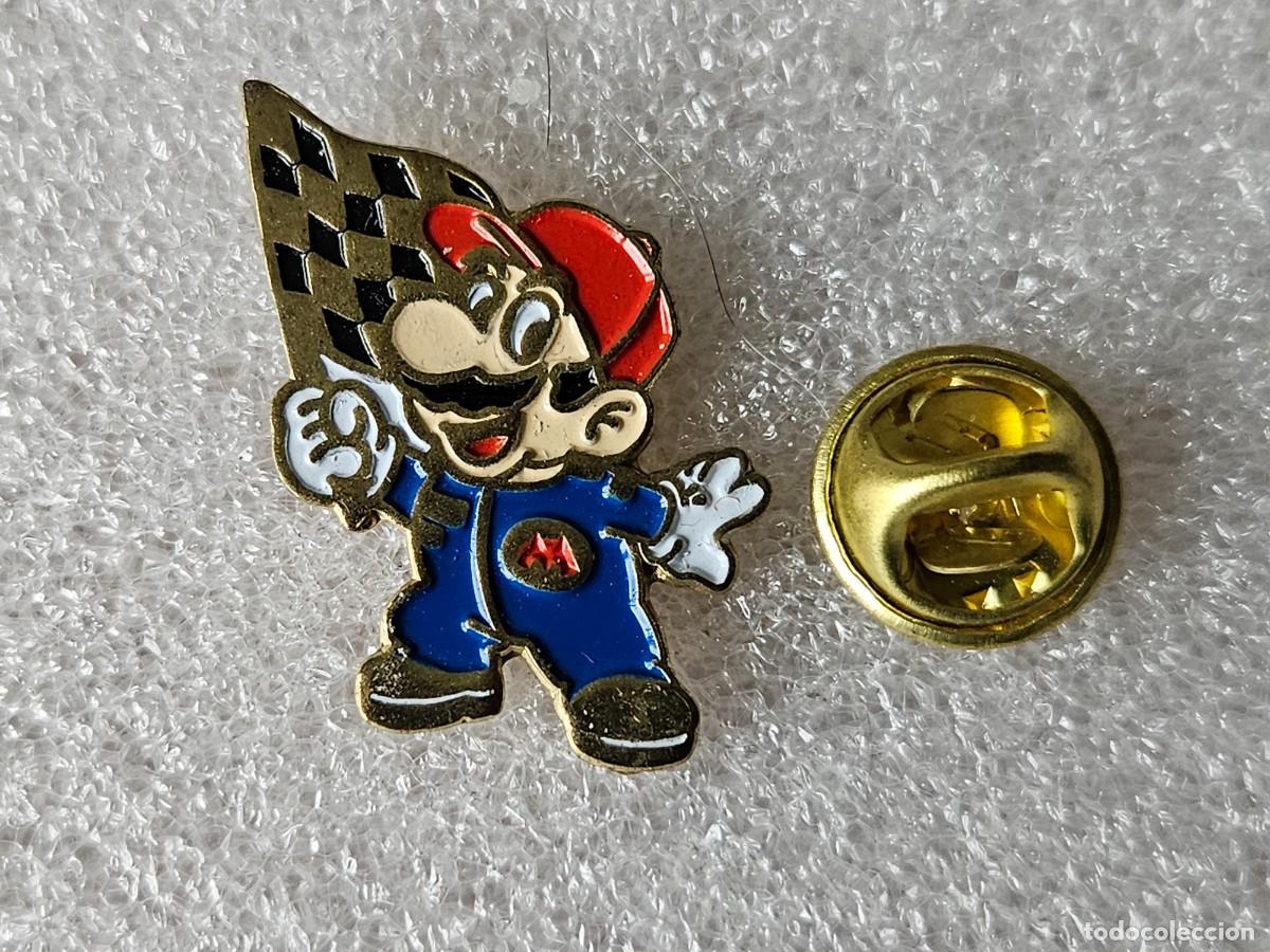 Pins de colecci&oacute;n: Pins super Mario bros nintendo pines de los a&ntilde;os 90 pin sega sonic