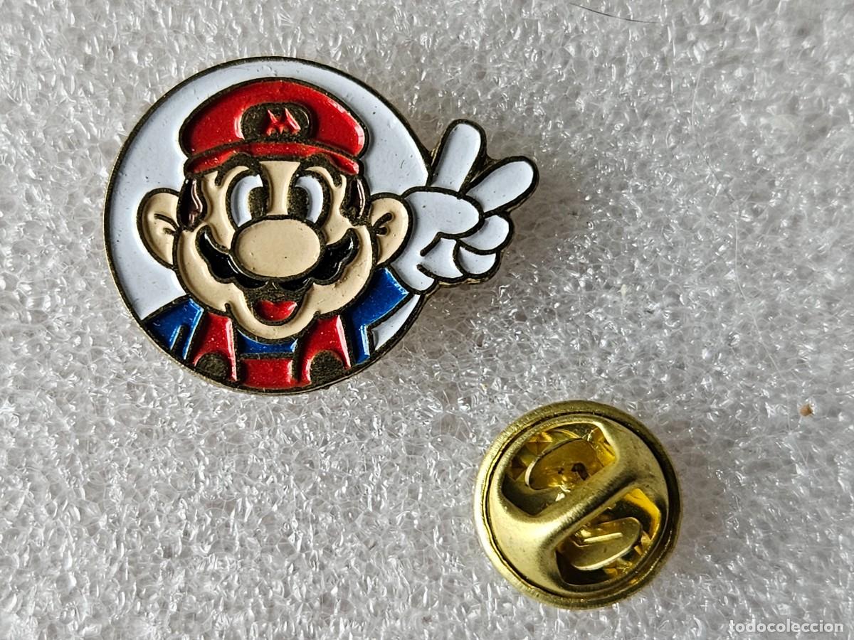 Pins de colecci&oacute;n: Pins Super Mario Bros nintendo pines de los a&ntilde;os 90 pin sega sonic