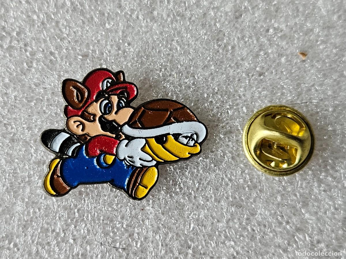 Pins de colecci&oacute;n: Pin Super Mario Bros pins de los a&ntilde;os 90 pines nintendo sega sonic