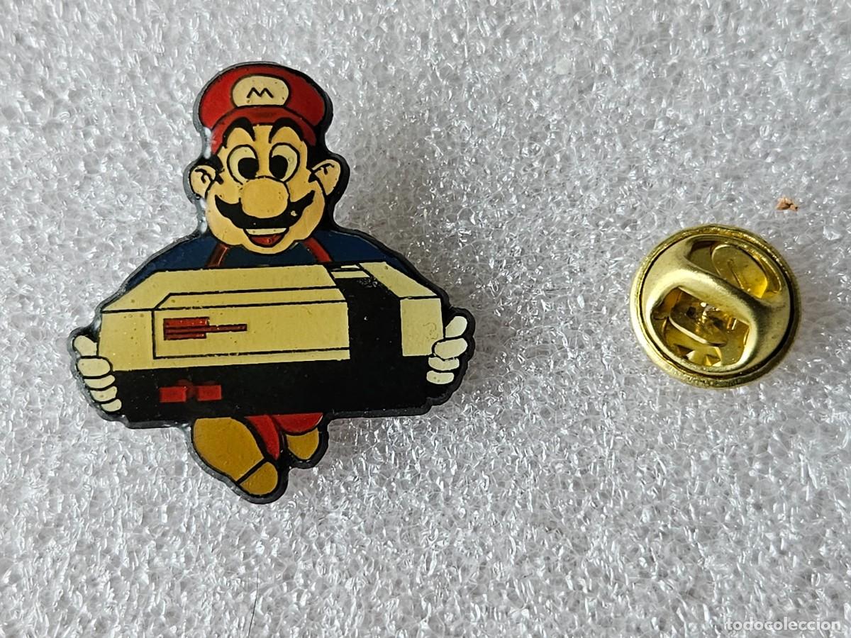 Pins de colecci&oacute;n: Pin Super Mario Bros pins de los a&ntilde;os 90 pines nintendo sega sonic