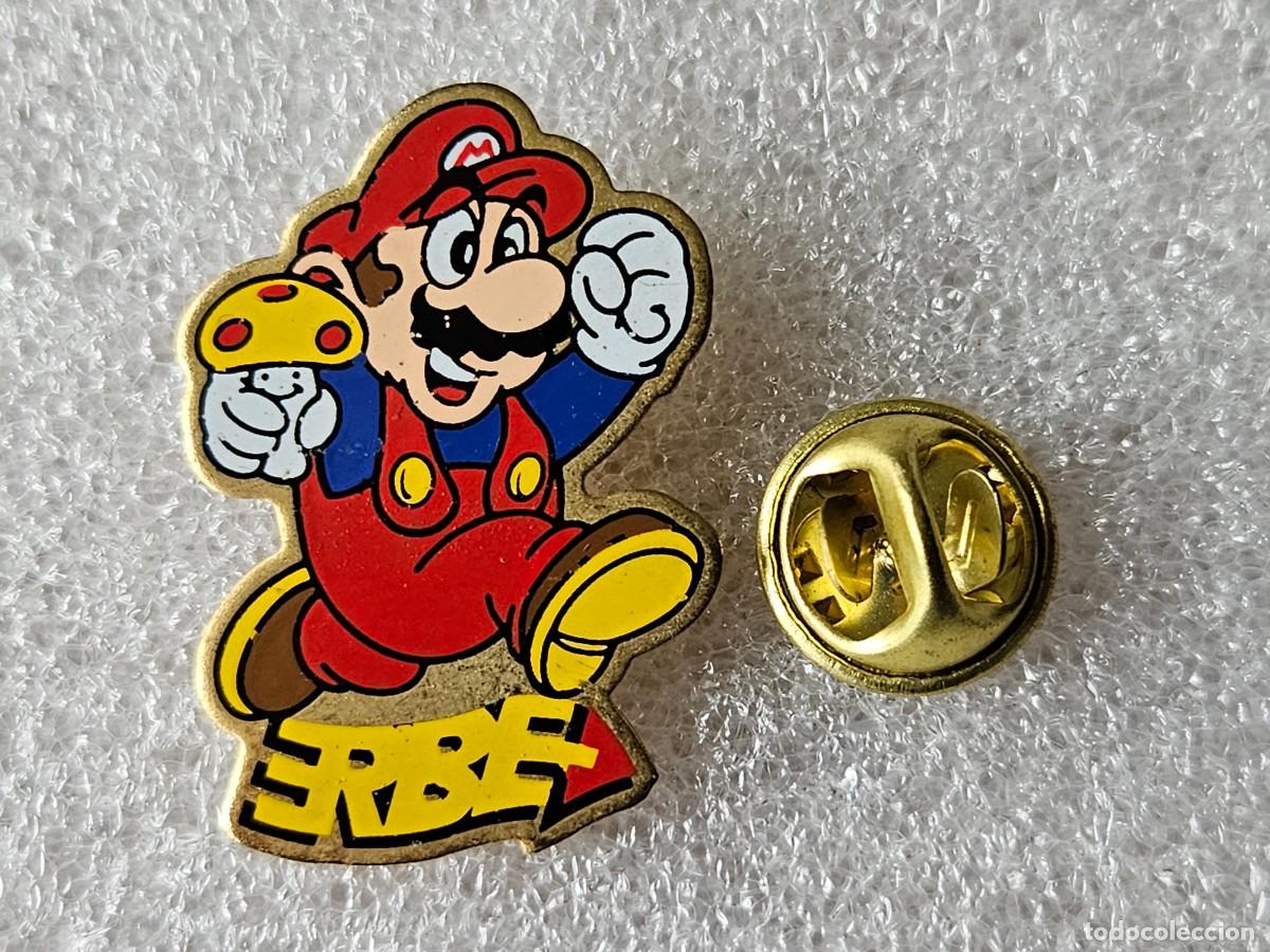 Pins de colecci&oacute;n: Pin Super Mario Bros pins de los a&ntilde;os 90 pines nintendo sega sonic