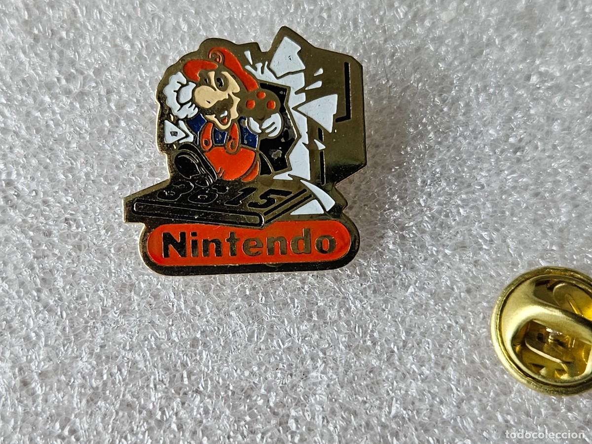 Pins de colecci&oacute;n: Pin Super Mario Bros pins de los a&ntilde;os 90 pines nintendo sega sonic