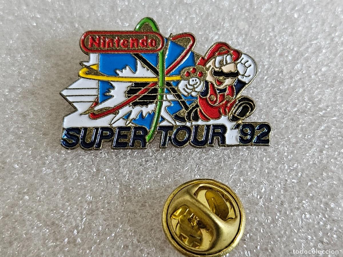 Pins de colecci&oacute;n: Pin Super Mario Bros pins de los a&ntilde;os 90 pines nintendo sega sonic