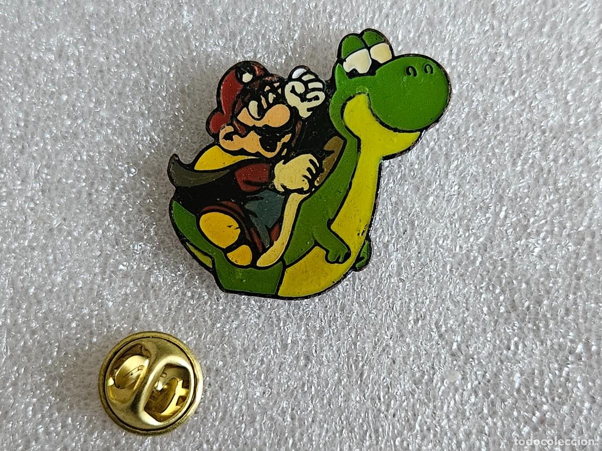 Pins de colecci&oacute;n: Pin Super Mario Bros pins de los a&ntilde;os 90 pines nintendo sega sonic