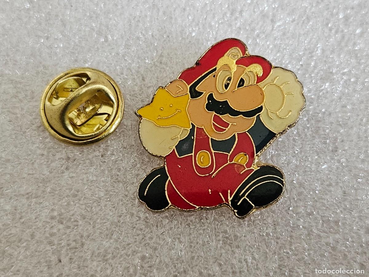 Pins de colecci&oacute;n: Pin Super Mario Bros pins de los a&ntilde;os 90 pines nintendo sega sonic