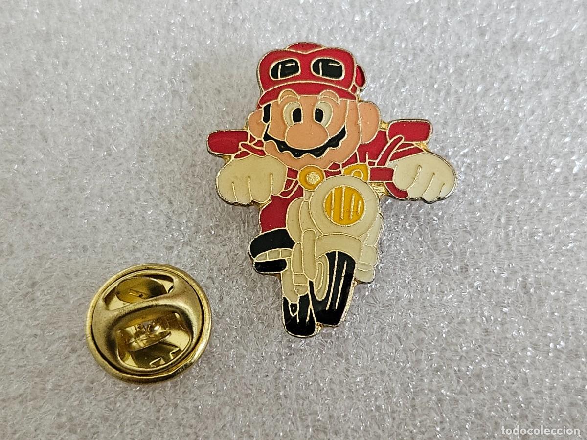 Pins de colecci&oacute;n: Pin Super Mario Bros pins de los a&ntilde;os 90 pines nintendo sega sonic