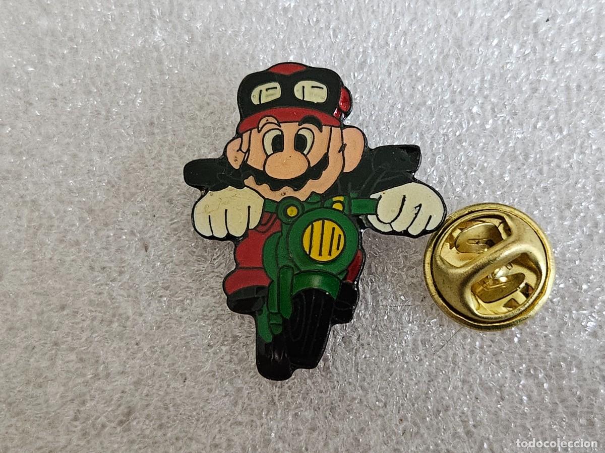 Pins de colecci&oacute;n: Pin Super Mario Bros pins de los a&ntilde;os 90 pines nintendo sega sonic
