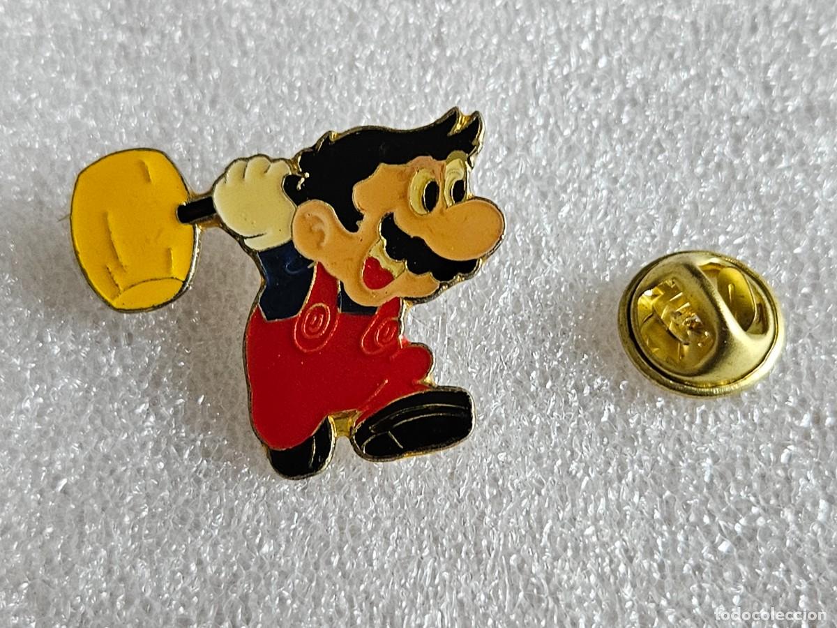 Pins de colecci&oacute;n: Pin Super Mario Bros pins de los a&ntilde;os 90 pines nintendo sega sonic