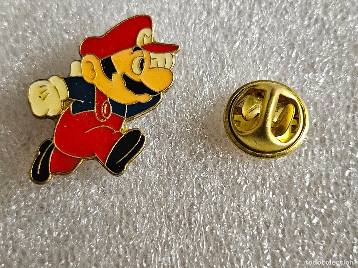 Pins de colecci&oacute;n: Pin Super Mario Bros pins de los a&ntilde;os 90 pines nintendo sega sonic