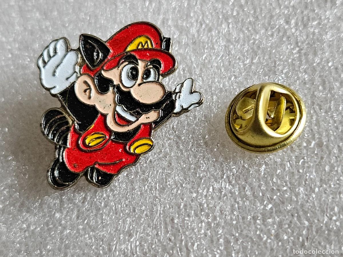 Pins de colecci&oacute;n: Pin Super Mario Bros pins de los a&ntilde;os 90 pines nintendo sega sonic