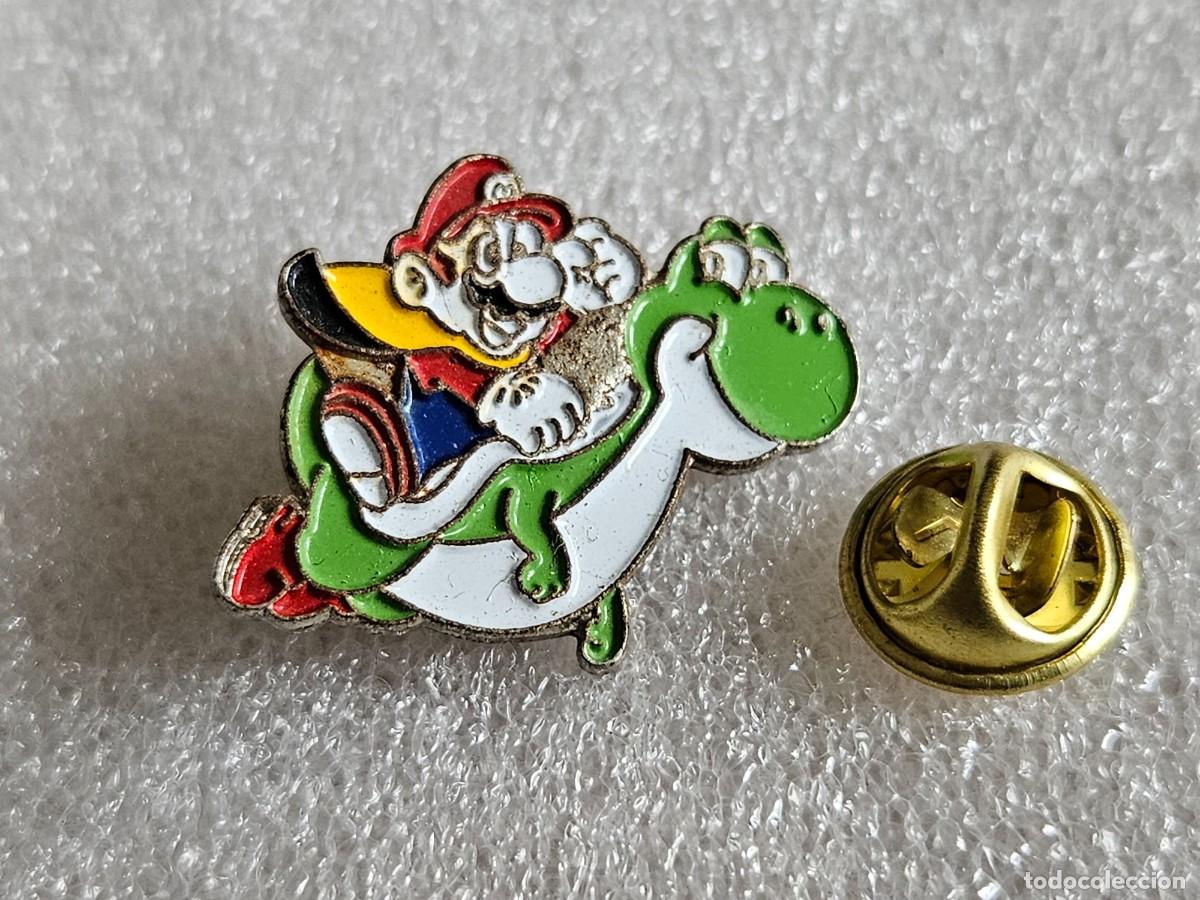 Pins de colecci&oacute;n: Pin Super Mario Bros pins de los a&ntilde;os 90 pines nintendo sega sonic
