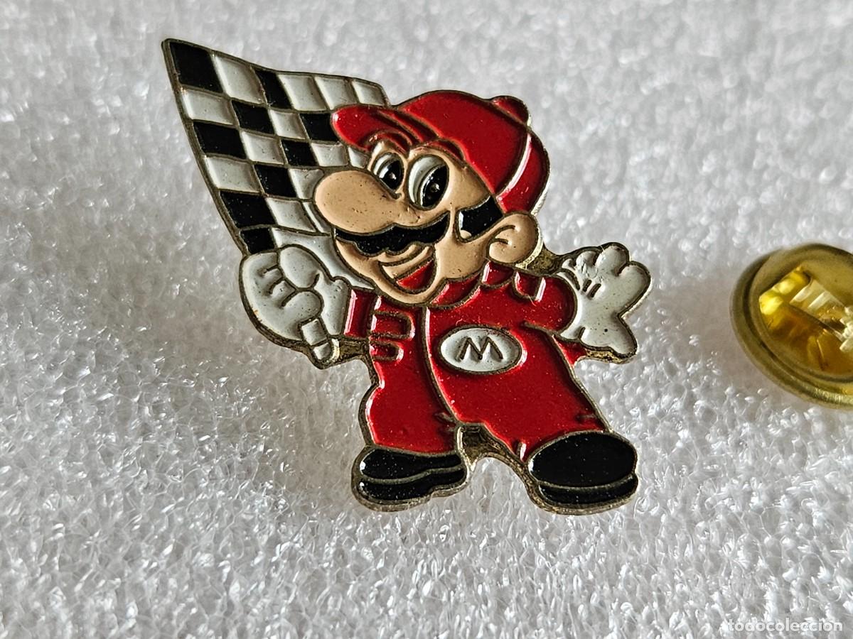 Pins de colecci&oacute;n: Pin Super Mario Bros pins de los a&ntilde;os 90 pines nintendo sega sonic