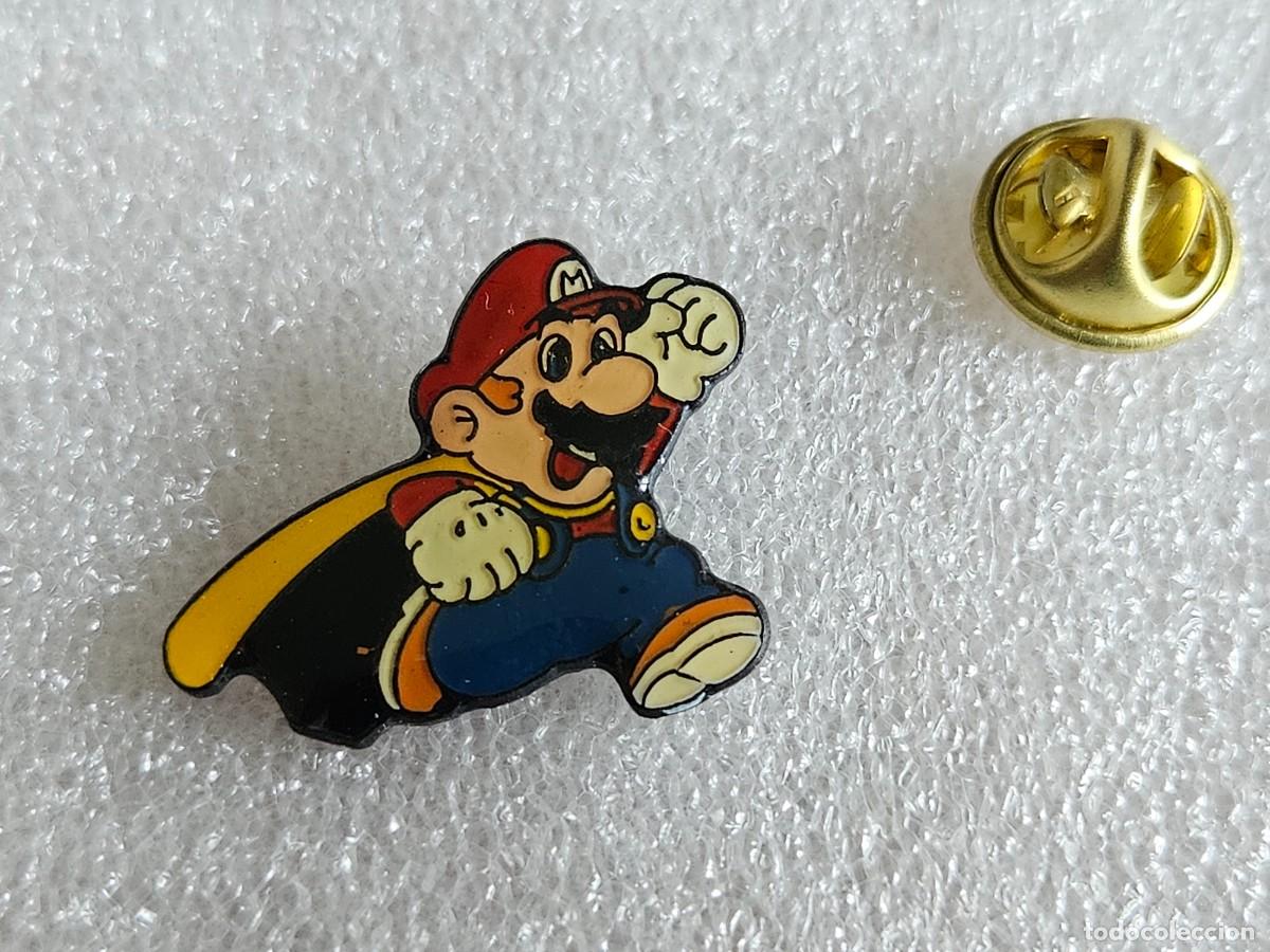 Pins de colecci&oacute;n: Pin Super Mario Bros pins de los a&ntilde;os 90 pines nintendo sega sonic