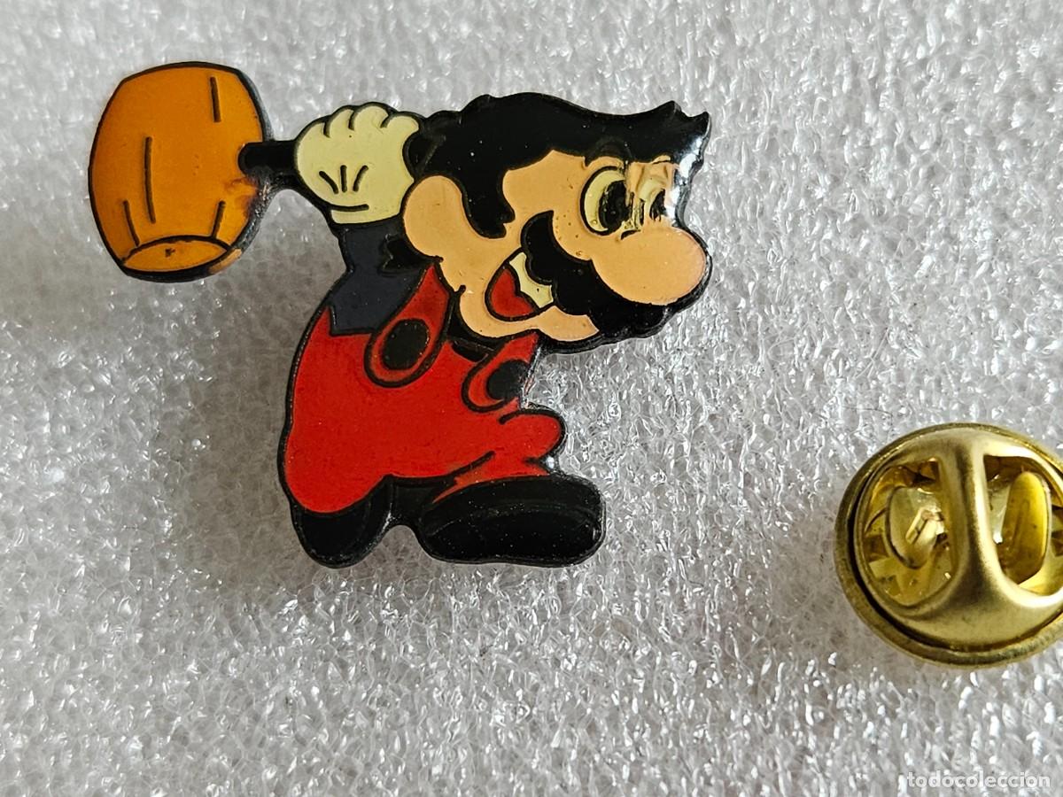 Pins de colecci&oacute;n: Pin Super Mario Bros pins de los a&ntilde;os 90 pines nintendo sega sonic