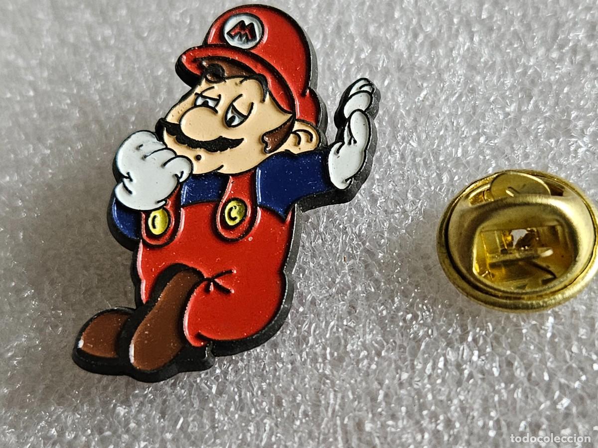 Pins de colecci&oacute;n: Pin Super Mario Bros pins de los a&ntilde;os 90 pines nintendo sega sonic